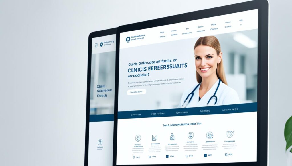 Otimização de websites de clínicas Otimização de websites de clínicas