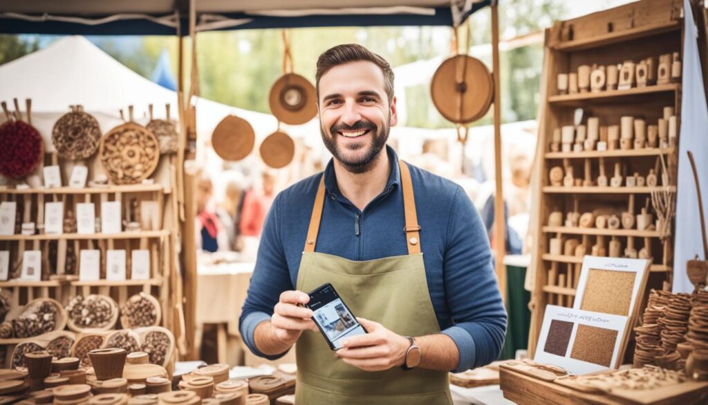 Promoção de produtos artesanais Promoção de produtos artesanais